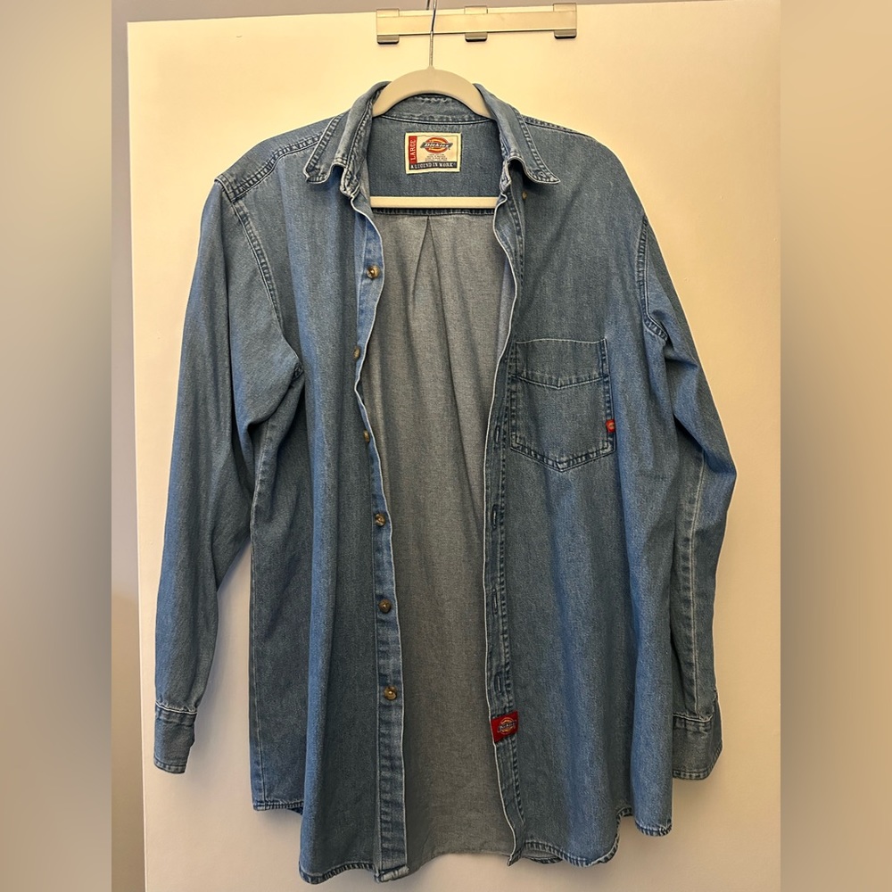Dickies Denim Button Up